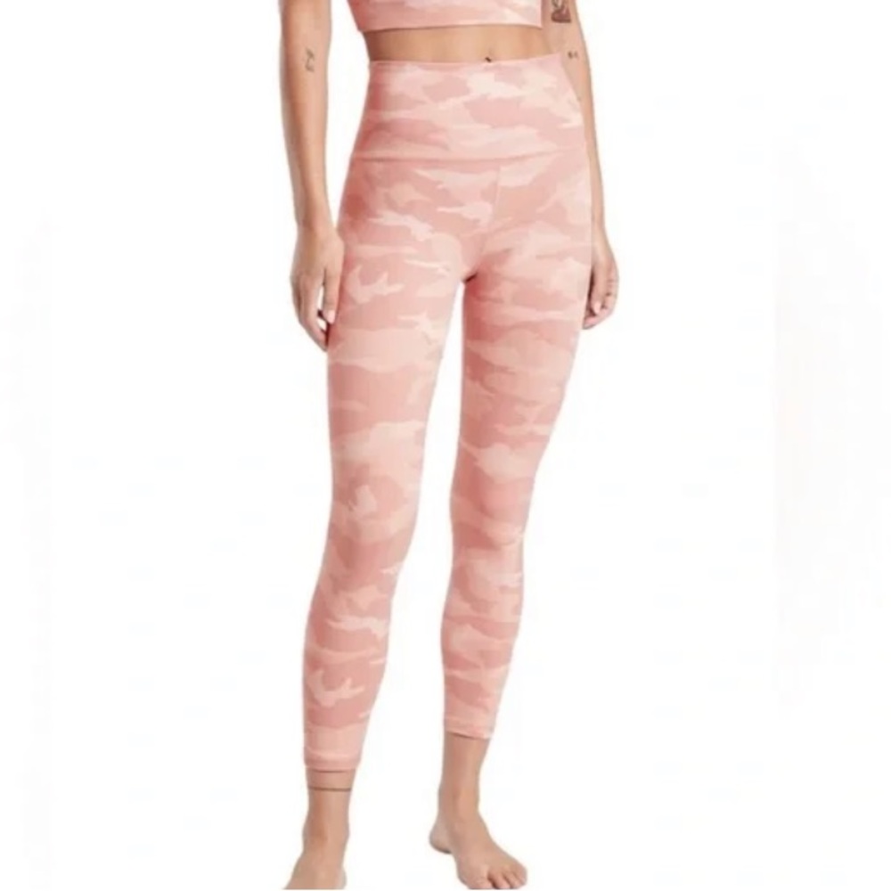 Athleta Elation Camo 7/8 Tight Leggings in Pink Sz XS
